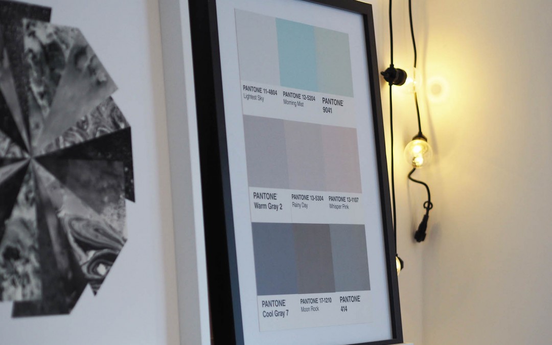 DIY – PANTONE WALL ART