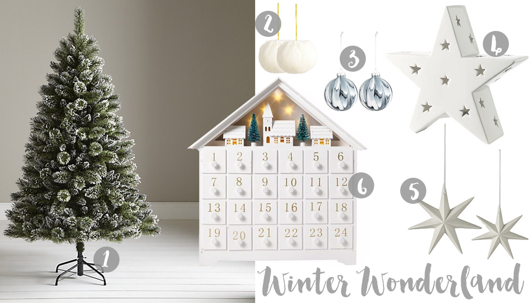 winter wonderland christmas inspo