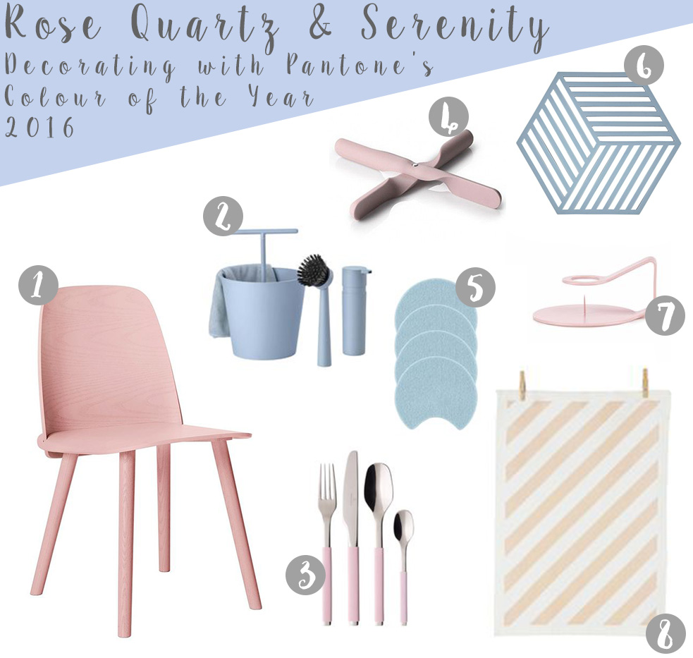 Pantone Colour of the Year 2016 Dining