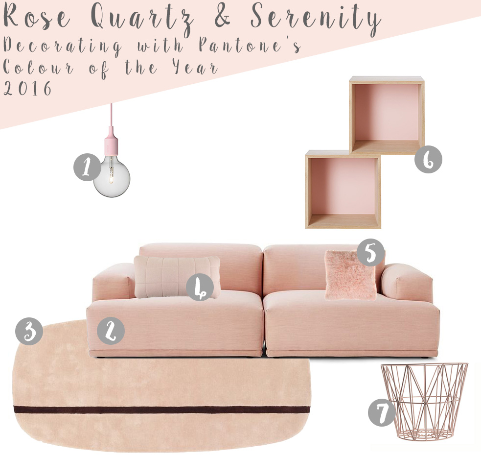 Pantone Colour of the Year 2016 Living Room