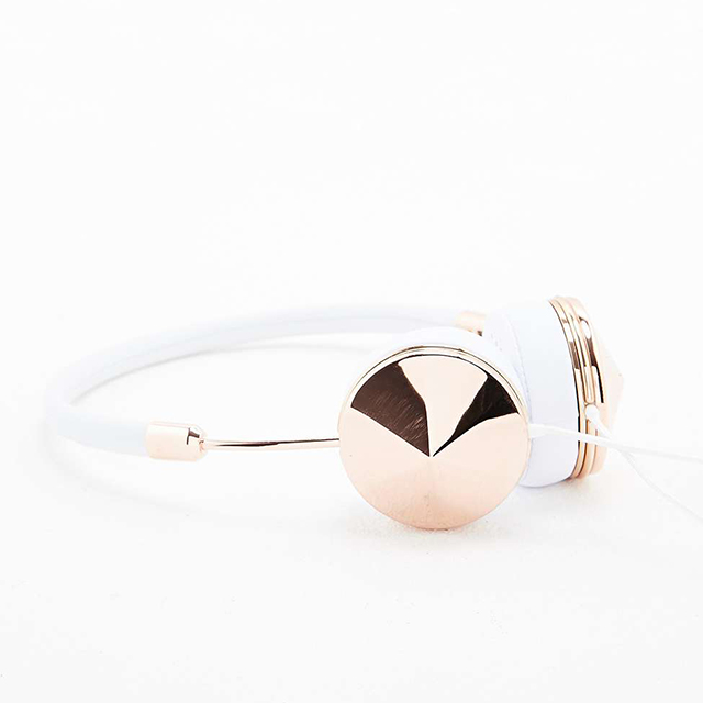frends layla rose gold headphones