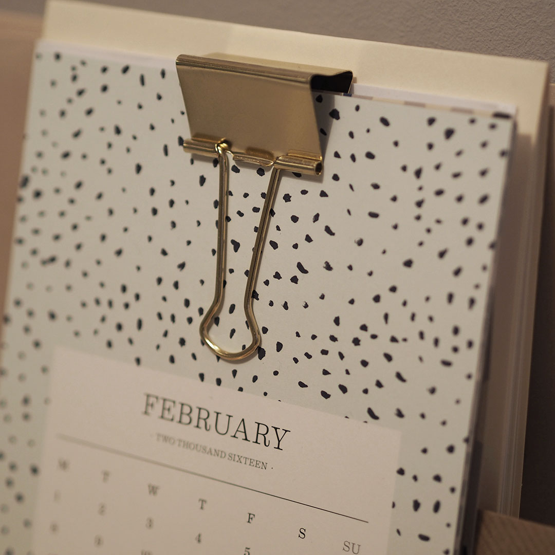 house doctor gold bulldog clips