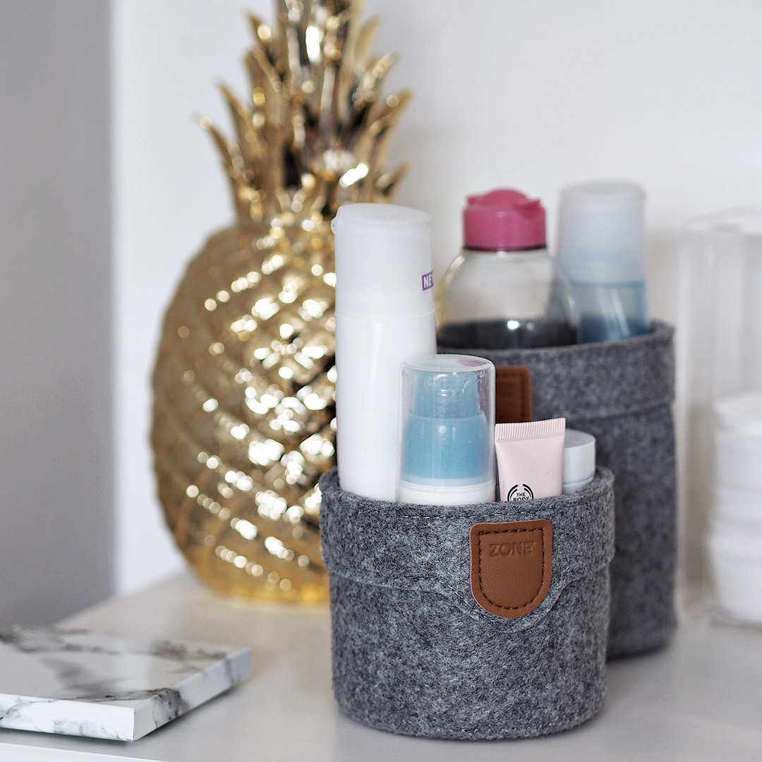Felt baskets