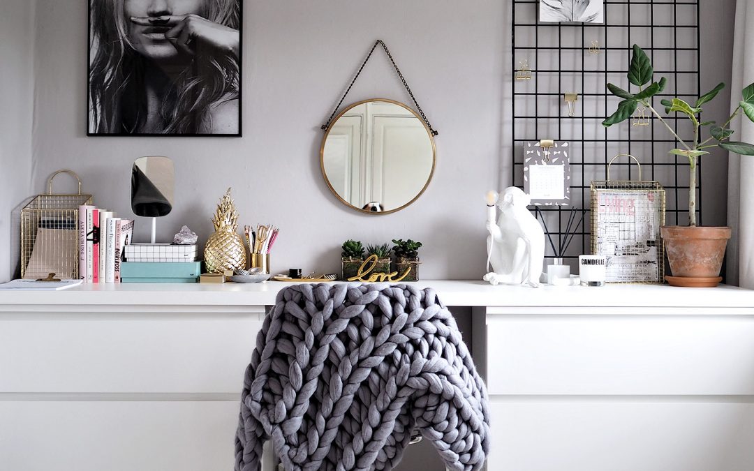 Clean White Workspace