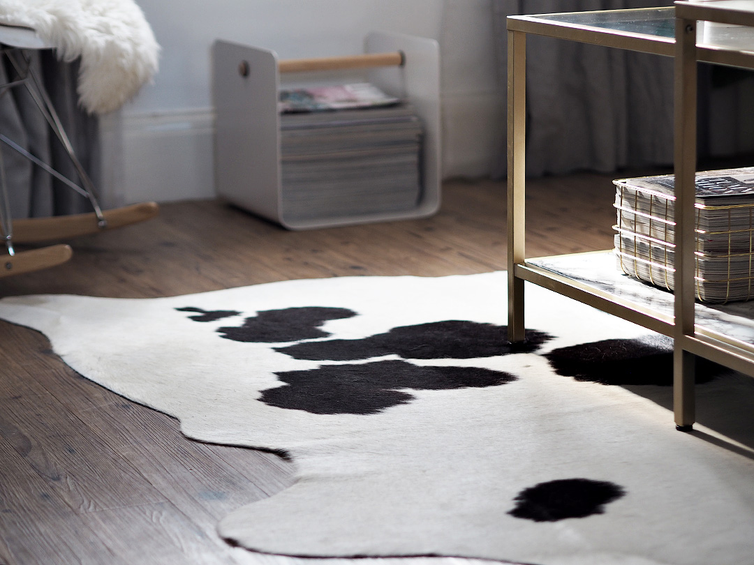 cow hide rug