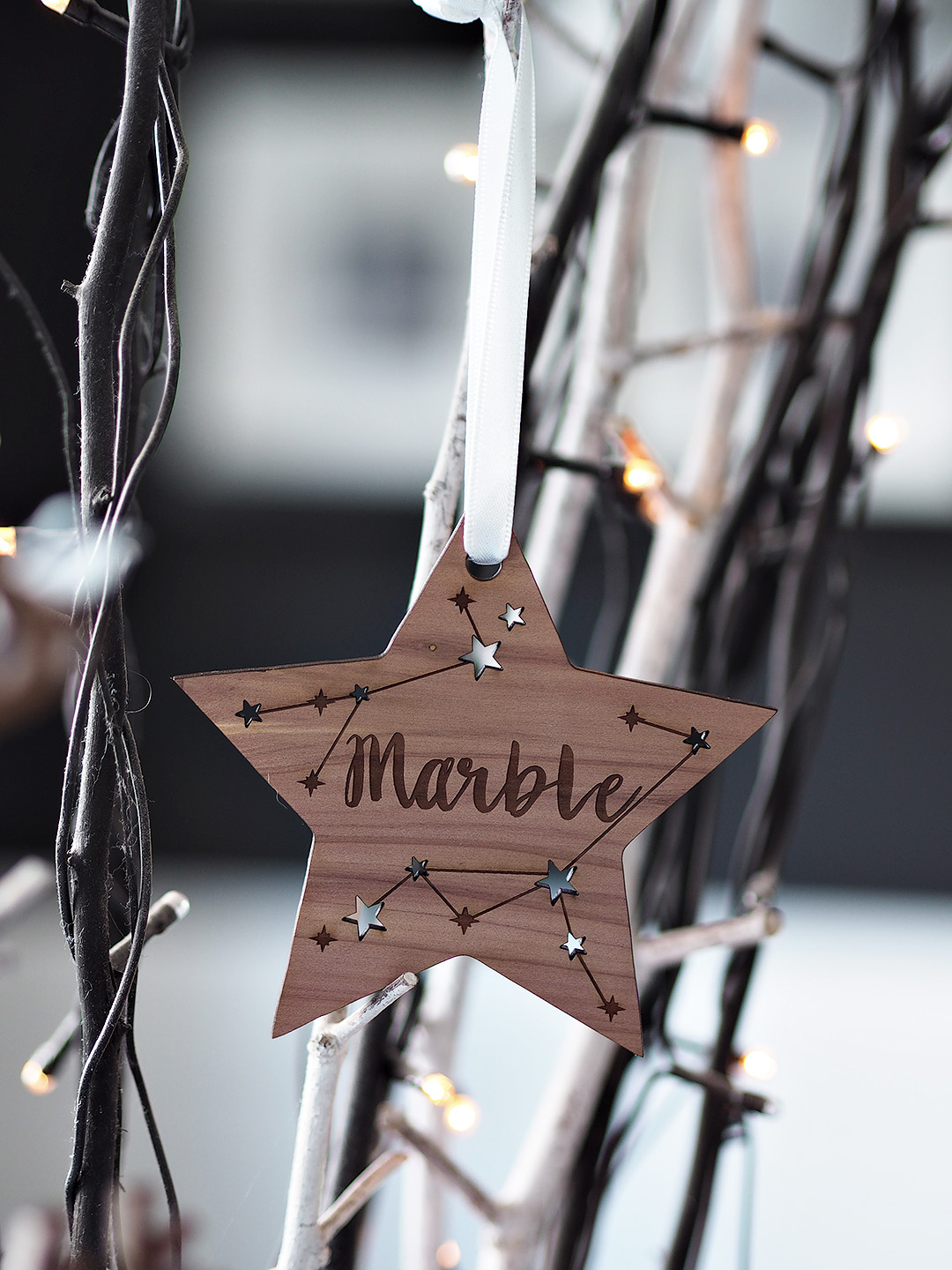 Personalised Scandi Christmas Decorations