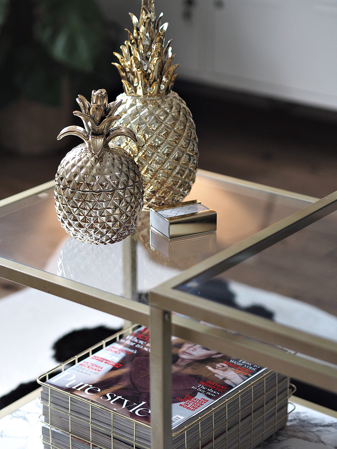 pineapple candle