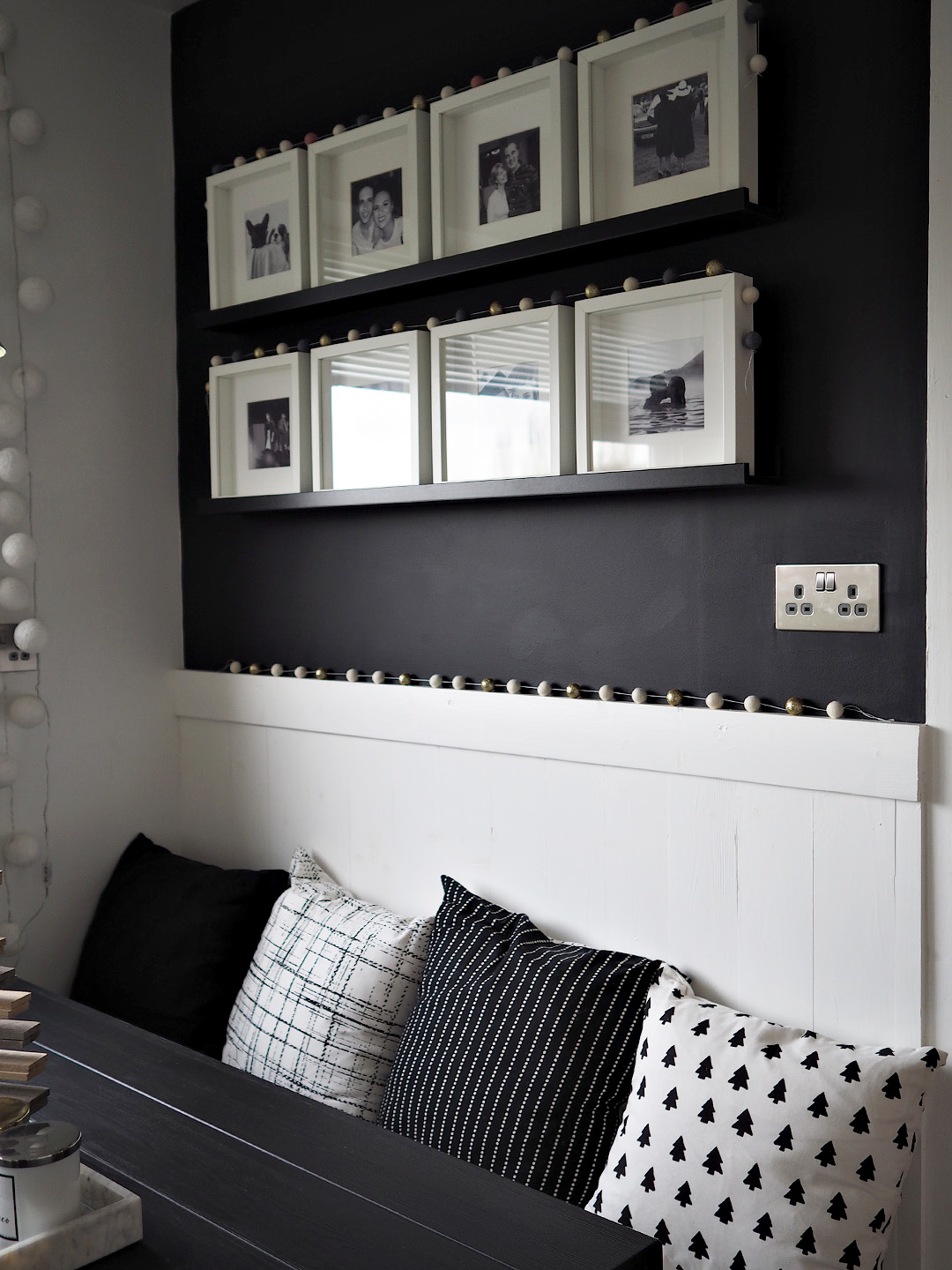 Monochrome Dining Room