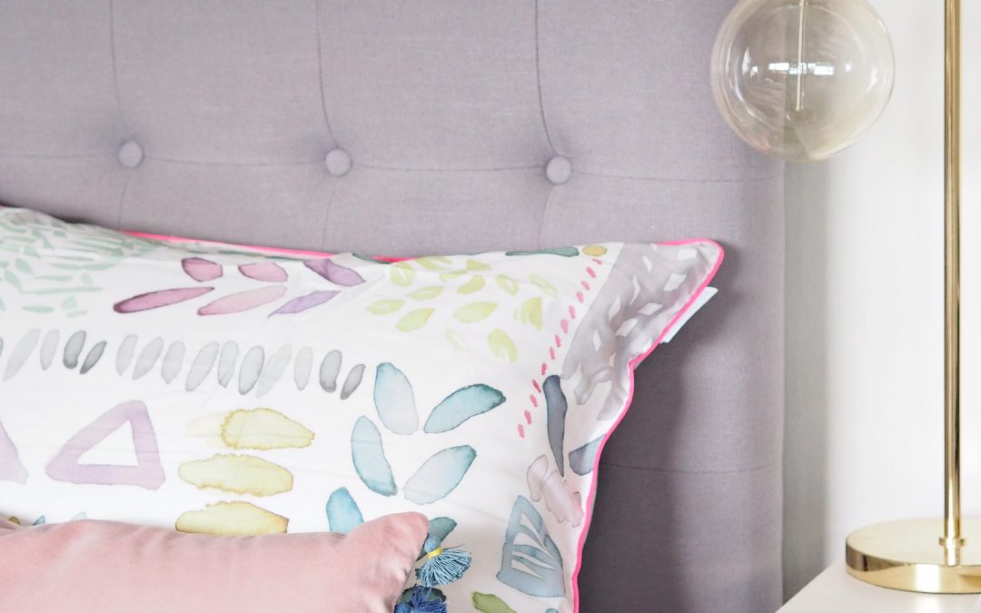 Shock Horror – I Added Colour To My Bedroom For Spring + Giveaway