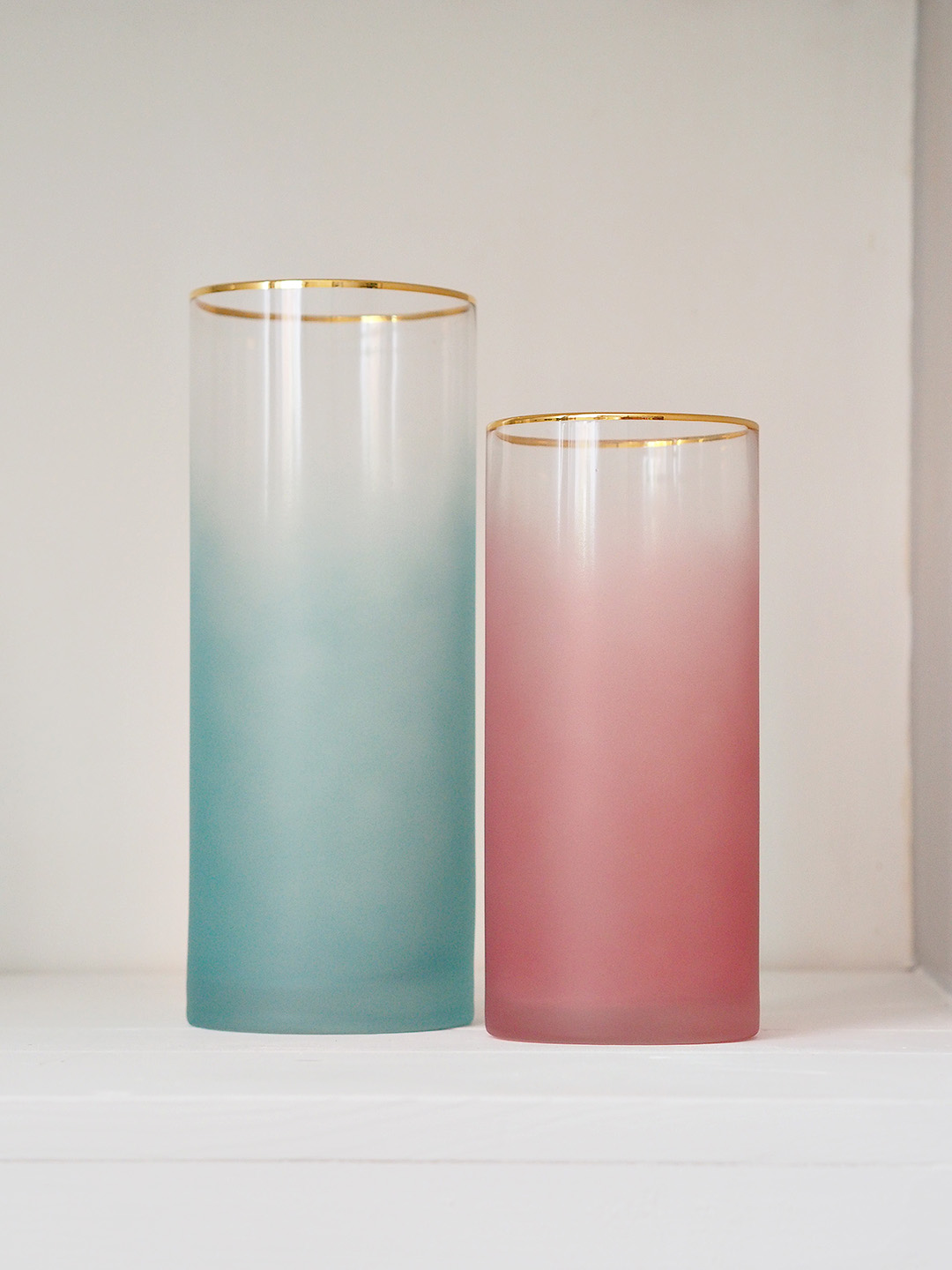 Gold Rimm Vase