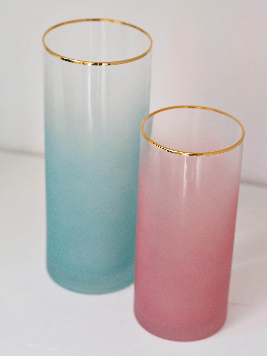 Gold Rimm Vase
