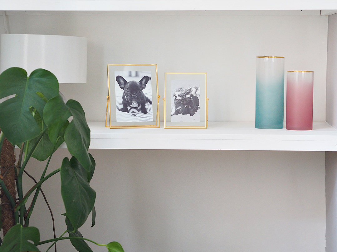White Alcove Shelving