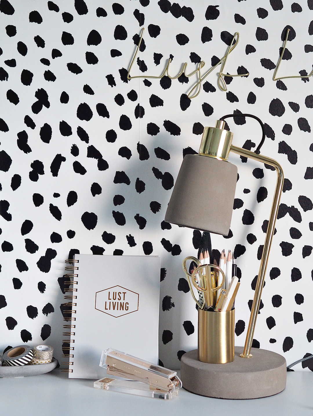Love Give Ink COPPER NAME NOTEBOOK