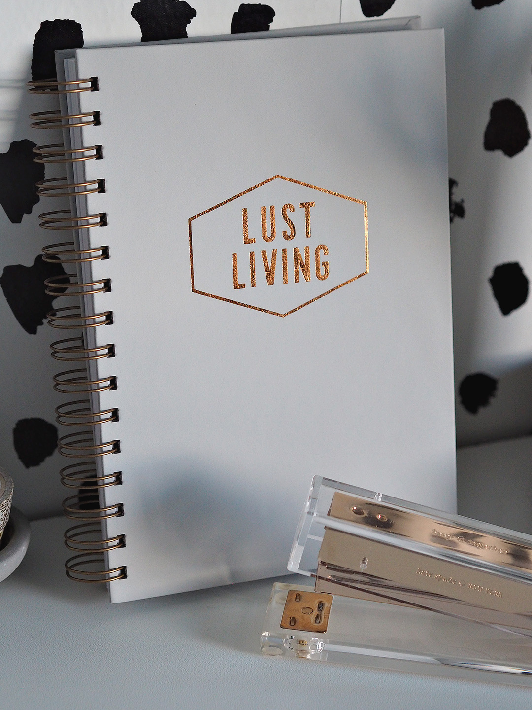 Love Give Ink COPPER NAME NOTEBOOK
