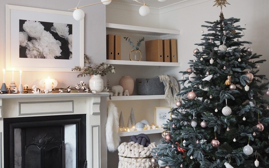 A Scandinavian Christmas With A Feminine Touch