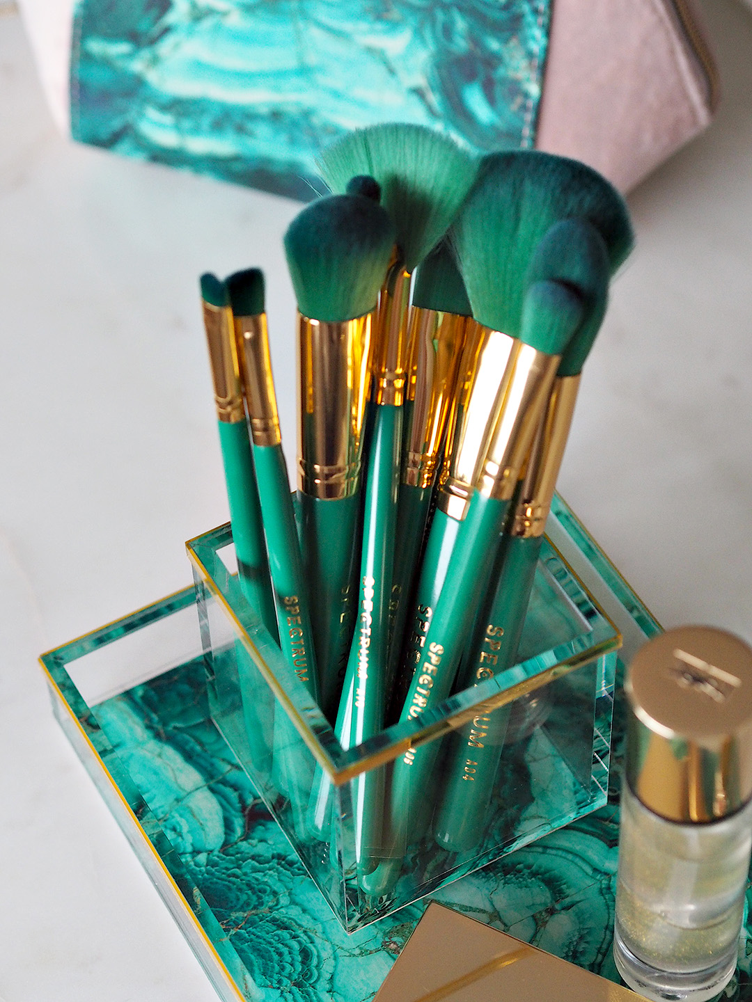 Spectrum Crystal Chic Makeup Brushes