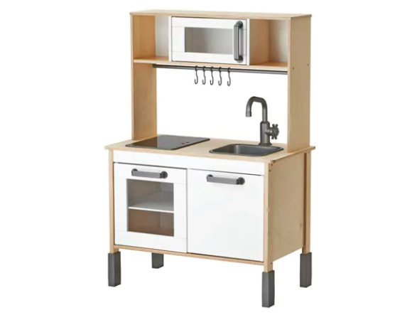 IKEA DUKTIG Play Kitchen with Aldi Upcycling Range