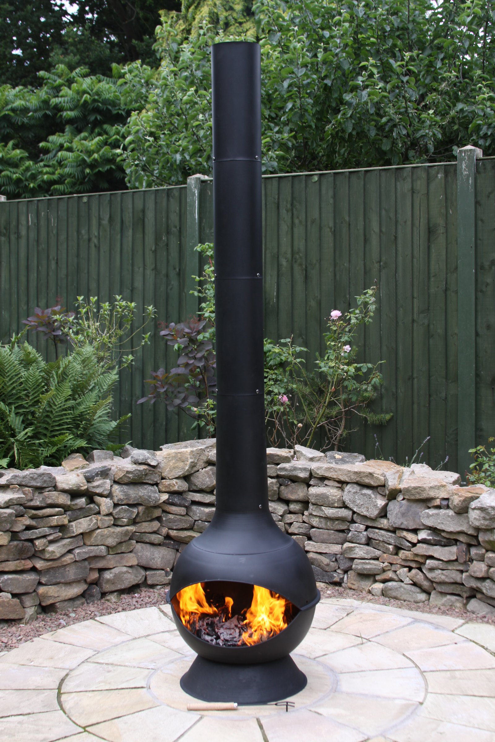 Charcoal Chiminea