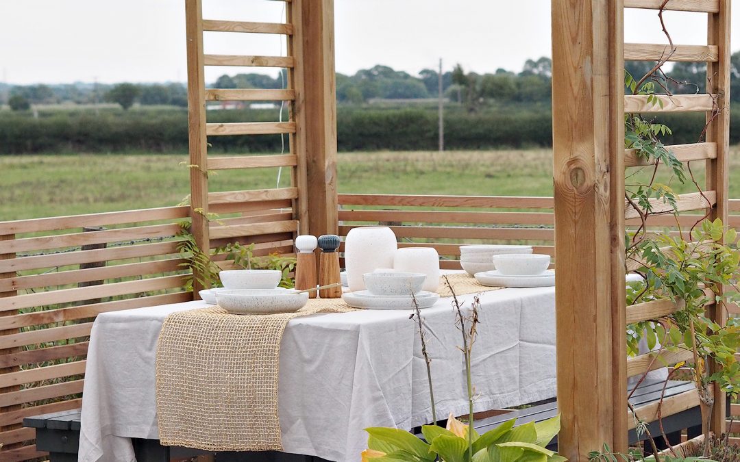 Making the most of these last warm Summer al fresco evenings