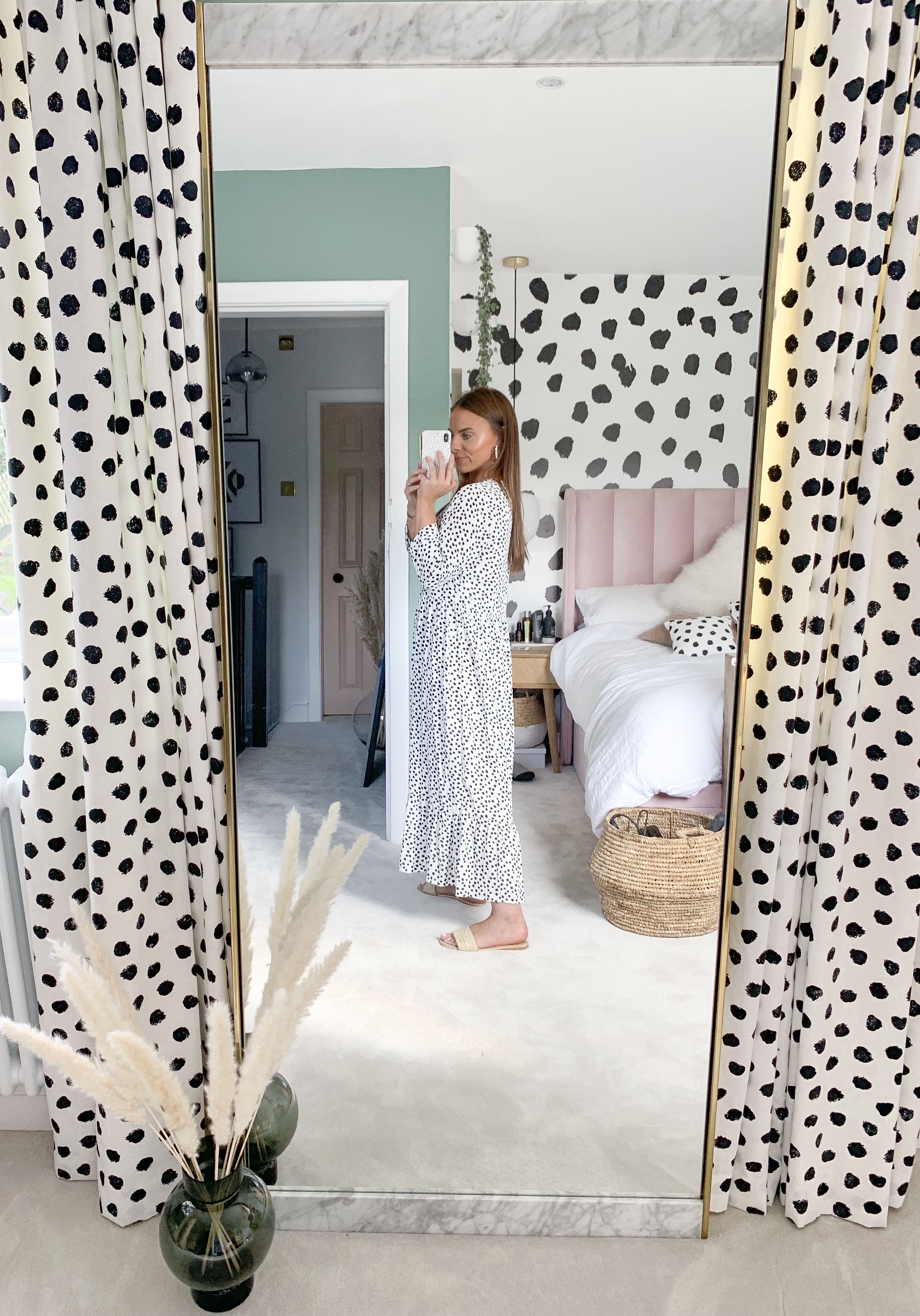 Dalmatian Print Spotty Polkadot Curtains