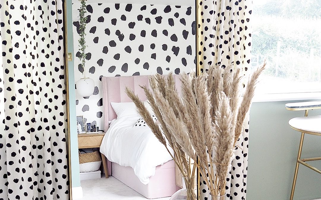 My Dalmatian Print Curtains