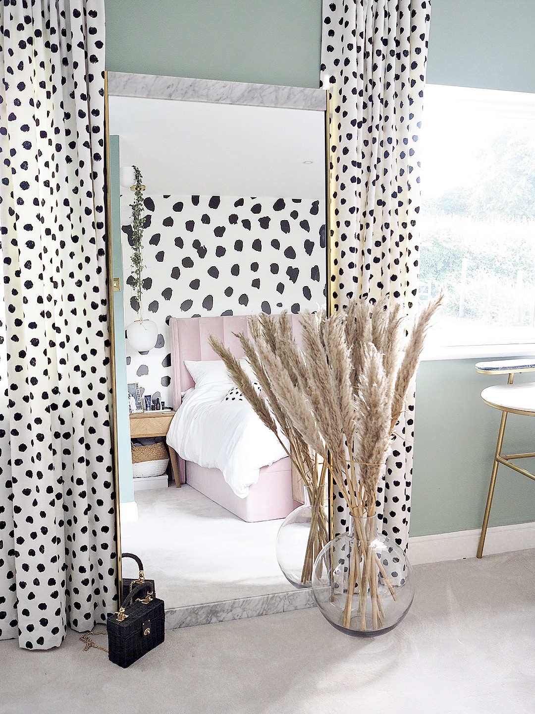 Dalmatian Print Spotty Polkadot Curtains