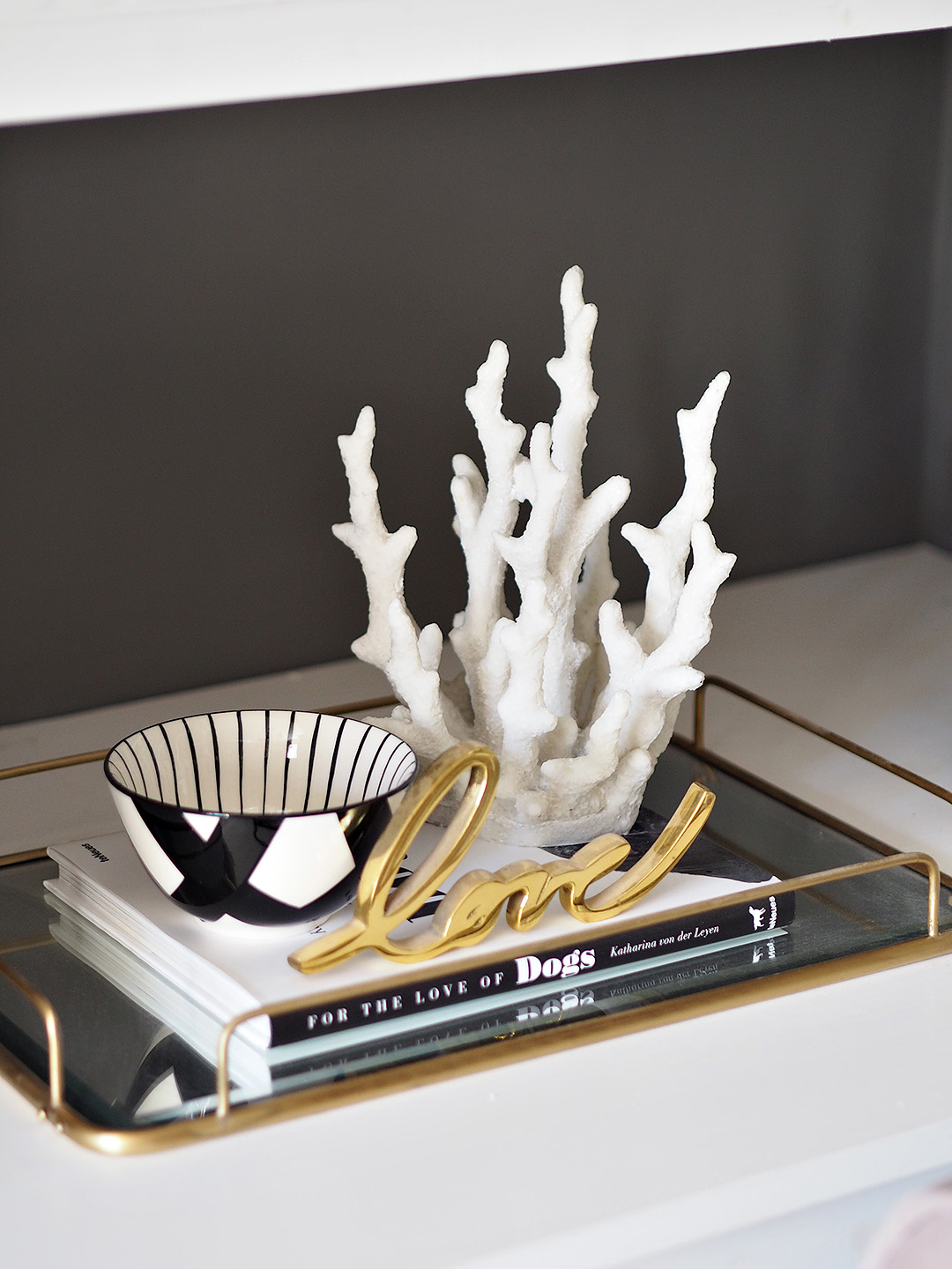 Faux Coral Ornament