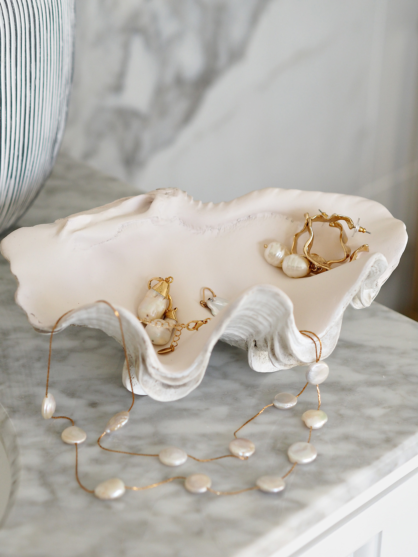 Faux Giant Clam Shell