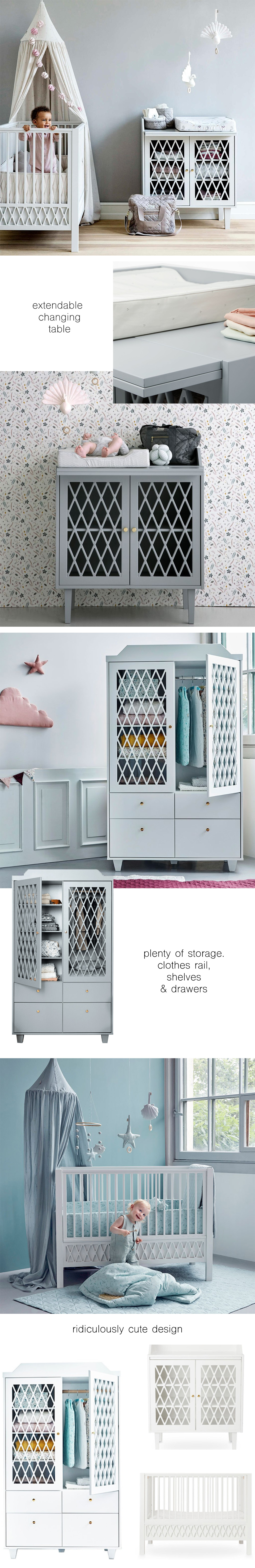 Cam Cam Copenhagen Harlequin Nursery Furniture