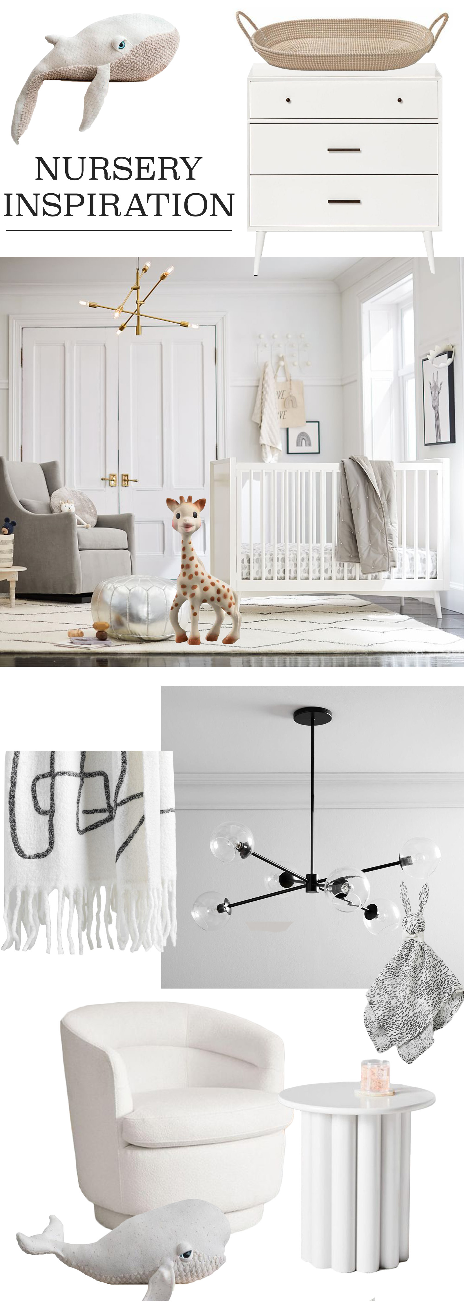 Neutral Monochrome Nursery Ideas