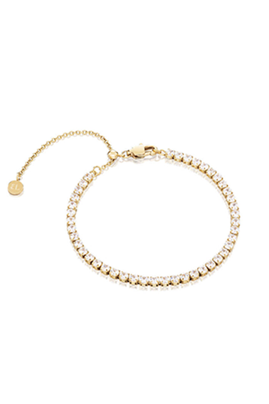 gold affordable tennis bracelet