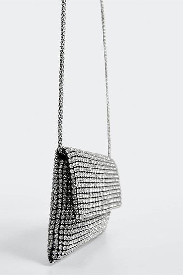 rhinestone party bag